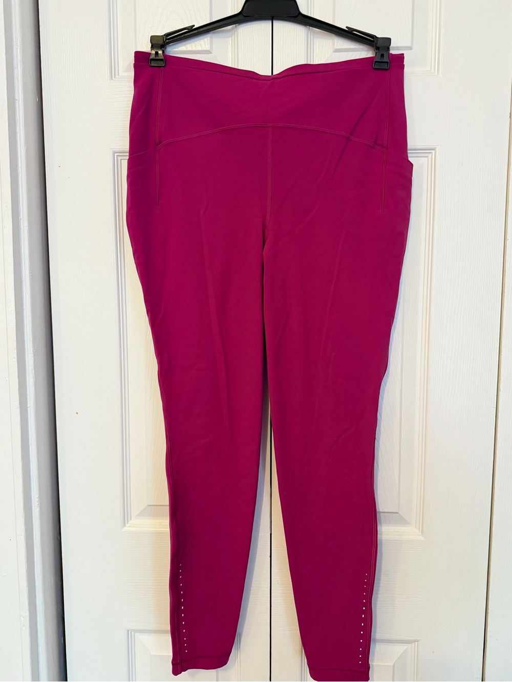 Lululemon Magenta High-Waist Leggings